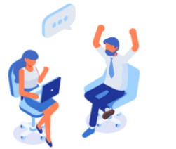 手を上げている人達